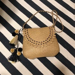 ERIC JAVITS woven beach bag